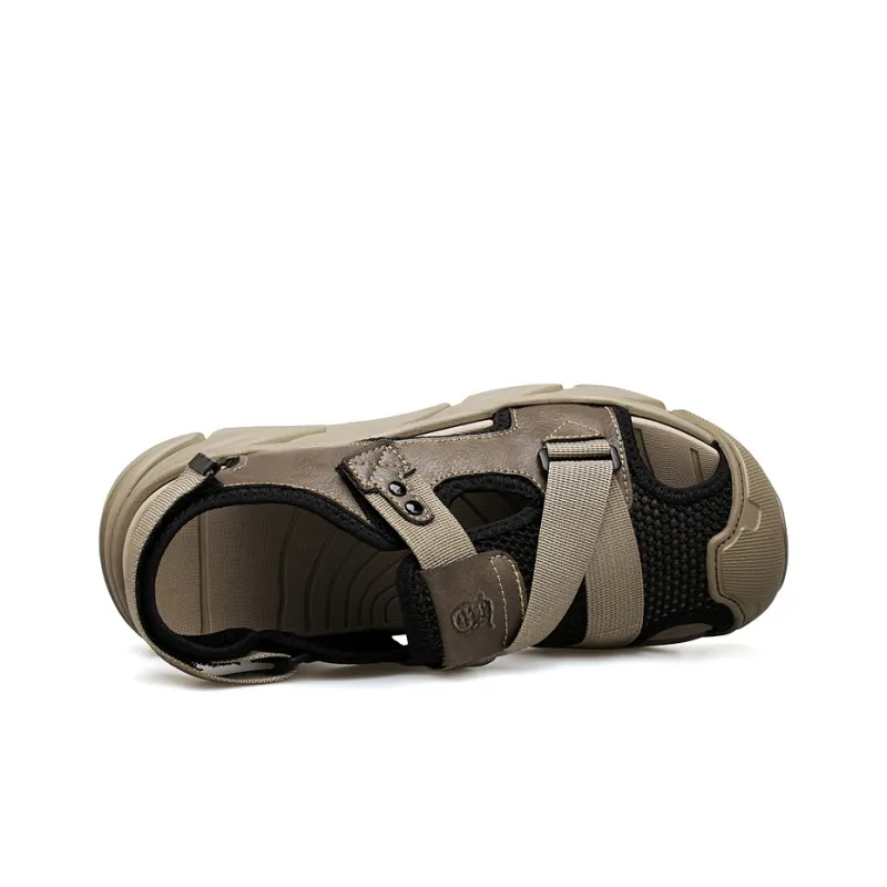 LAORENTOU River Trekking Shoes Men Khaki-7