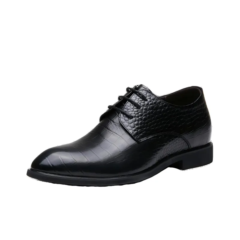 AOKANG Dress Shoes Men Low Top None-1