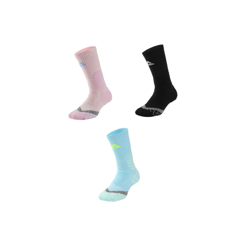 PEAK Basketball Socks Unisex 3 Pack-9