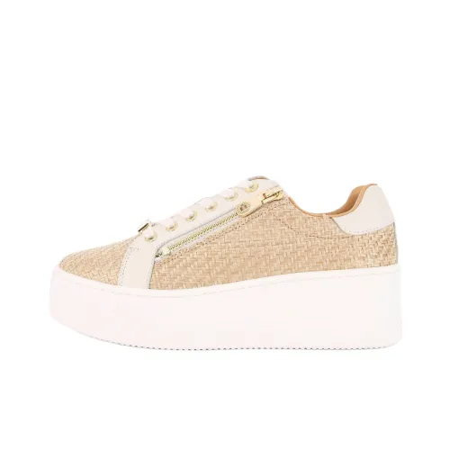 Kurt Geiger London booted Zip Low-Top Skateboard Shoes Women's Beige