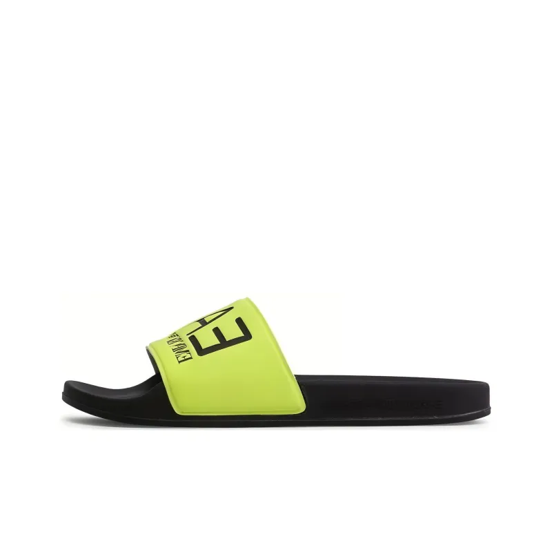 Ea7 EMPORIO ARMANI Logo-print Slip-on Slides-0