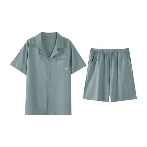 Jovini Pajama Set Men's Light Cyan