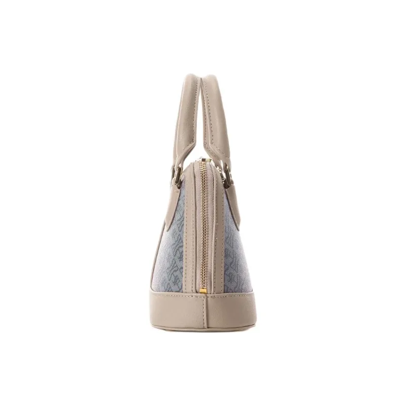 SAMANTHA THAVASA PVC Synthetic Leather Polyester Handbag Mini Women's Plain Fabric Color-3