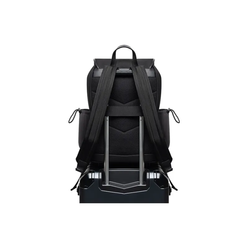 Cuneiform Microfiber Convertible Backpack Regular Unisex Black-2