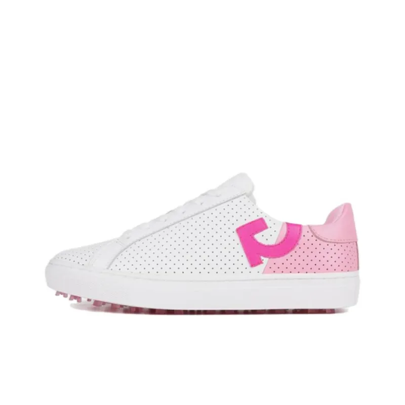 GFORE Low Top Skateboard Shoes Women's White Purple-0