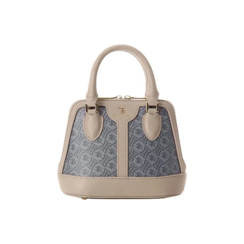 SAMANTHA THAVASA PVC Synthetic Leather Polyester Handbag Mini Women's Plain Fabric Color-1