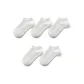 [7A Antibacterial Ankle Socks]Raw White+Raw White+Raw White+Raw White+Raw White