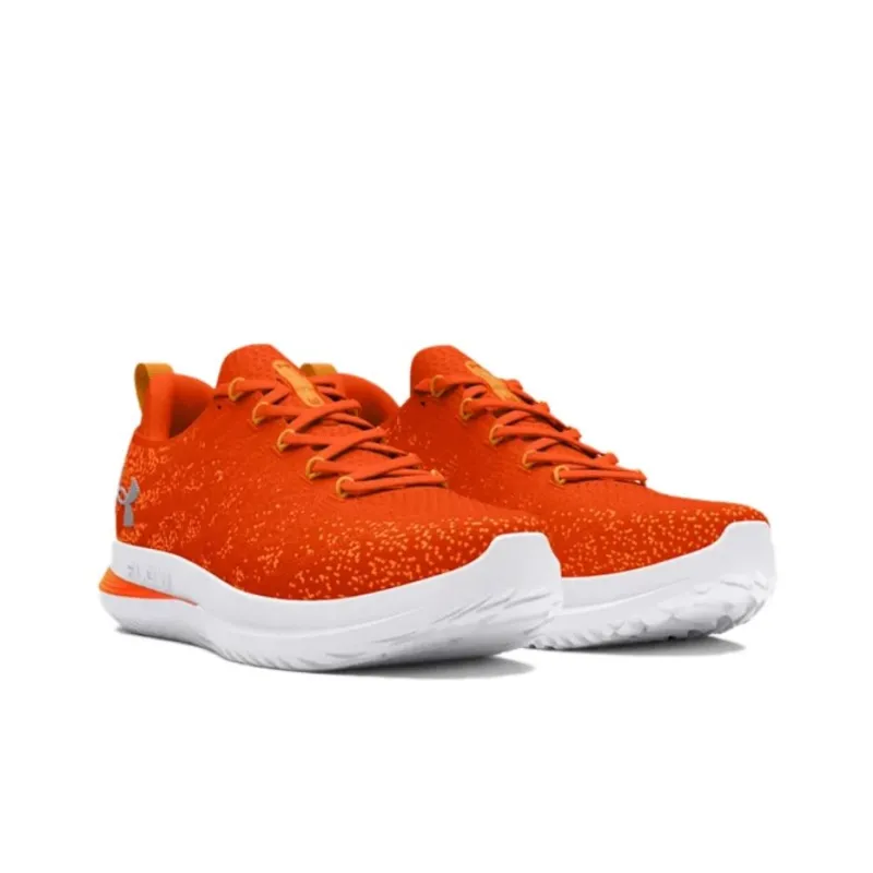 Under Armour Slip Resistant, Abrasion Resistant, Breathable Low Top Training Running Shoes Men's Orange Gray-2