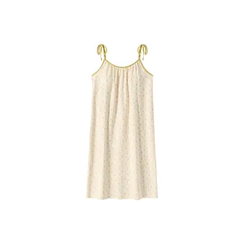 Pretty Lady Nightgown Women's Apricot Base Yellow