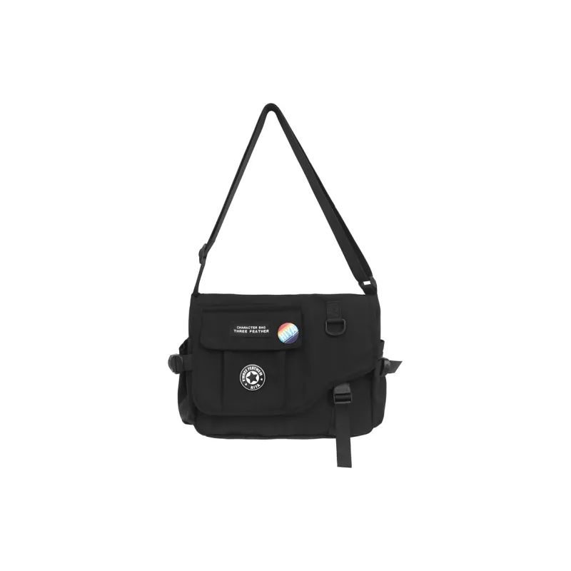 OUZIHUANG Nylon Shoulder Bag Unisex-10