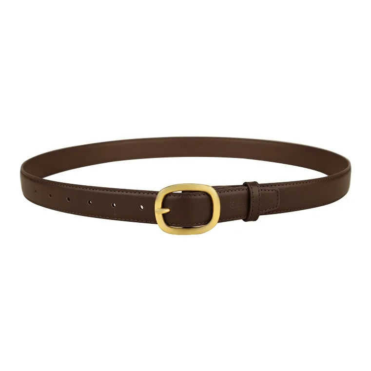 15 MINS Split Cow Leather Leather Belts Women's Width 2.8CM-1