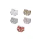 5 Pack (White+Yellow+Gray Green+Nude Pink+Brick Red)