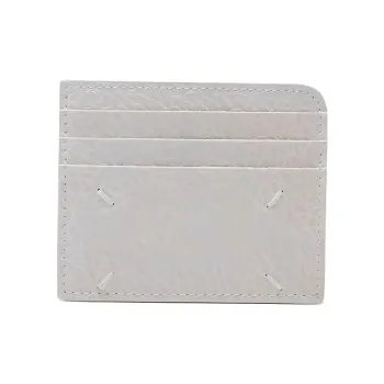 Maison Margiela Calfskin Card Holder Card Holder Women's Gray
