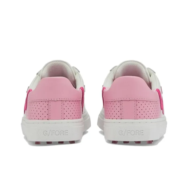 GFORE Low Top Skateboard Shoes Women's White Purple-3