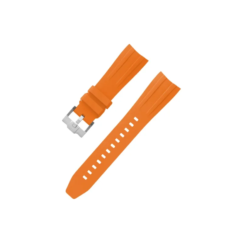VAGENARI Rubber Strap Compatibility For Rolex Explorer Watch Band 326934.326933.336934.336933. Unisex-4