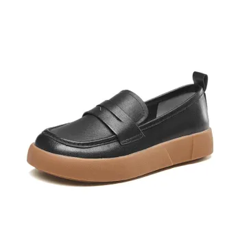 KANGNAI Loafers Women's Black/Ecru