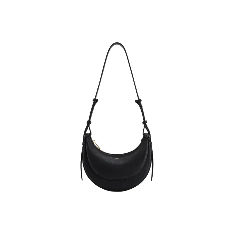 JW PEI Vegan Leather Crossbody Bag Regular Women's Black-0
