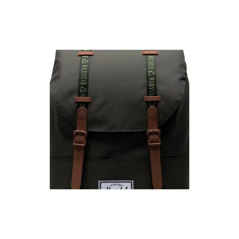 Herschel Recycled Material Backpack Regular Unisex Forest Night/Black-4