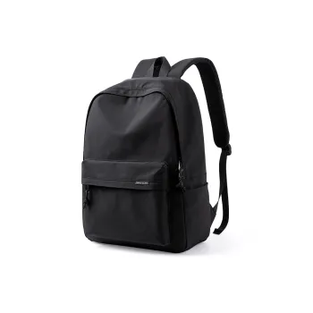 MOYYI Water Repellent Oxford Backpack Large Size Unisex Black/Ecru