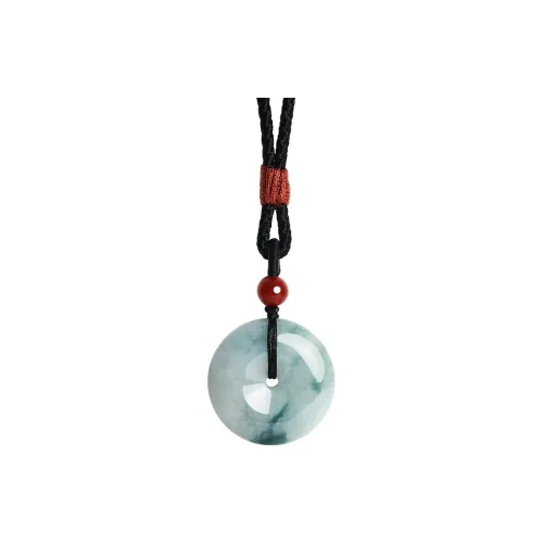 Purple Muli Glutinous Jade Jadeite Necklaces Unisex