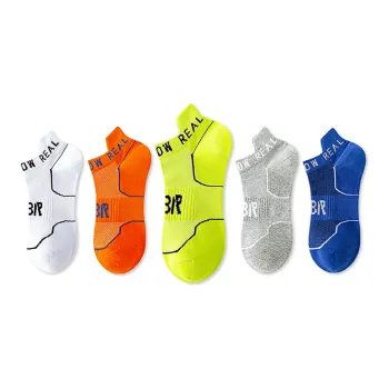 Taste The Color Ankle Socks Men's 5 Pack