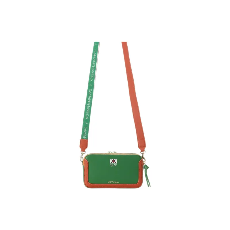 SAMANTHA THAVASA HUNTER×HUNTER Encounter Collaboration Synthetic Leather Crossbody Bag Shoulder Bag Women's Green-4
