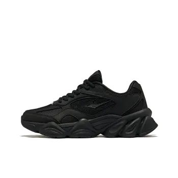 Erke Japan Dawn 2 Abrasion Resistant Breathable Low Top Casual Shoes Women's Jet Black