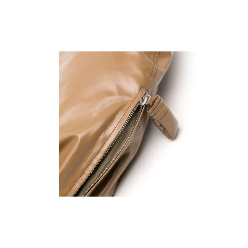 Lemaire Cow Leather Croissant Bag, Handbag, Shoulder Bag, Crossbody Bag Medium Size Women's Deep Ochre-3