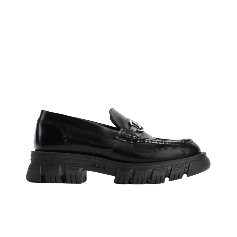 KARL LAGERFELD PRECINCT KL BIT Loafers 5cm Women's Black-1