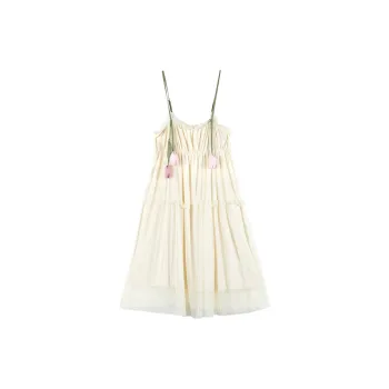 GUKOO Nightgown Women's Light Bud Yellow