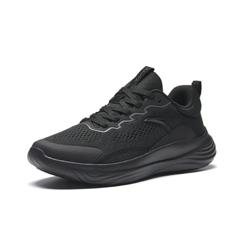 Anta Variety Training Collection Cushioned Slip Resistant Low Top Training Shoes Women's Black-1