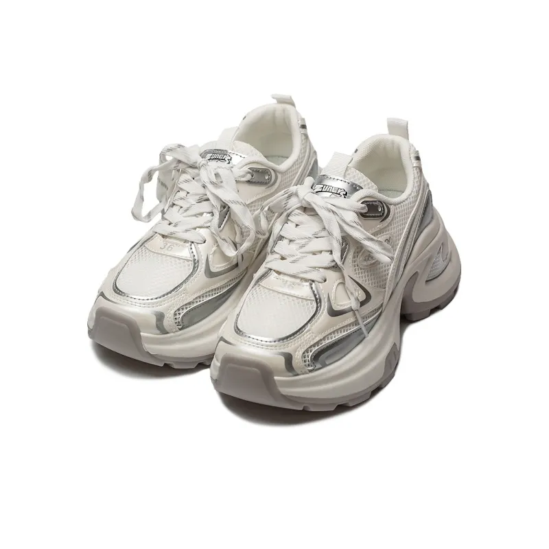 Zun'er Cushioning Anti-Slip And Wear-Resistant Low-Top Chunky Sneakers Unisex-3