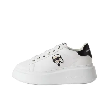 KARL LAGERFELD / Karl Lagerfeld Jeans Ikon Nft Kapri Leather Sneakers Women's