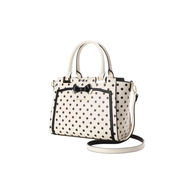 SAMANTHA THAVASA Synthetic Leather With Polypropylene And Nylon One Shoulder Handbags Women's White-4