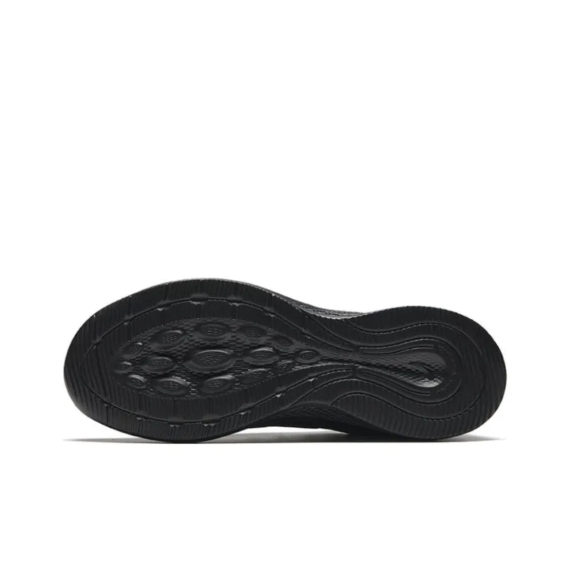 Anta Running Collection Shock Absorbers With Slip Resistant Features Low Top Casual Running Shoes Men's Black-4