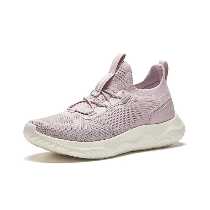 Anta Variety Training Collection Cushioned Slip Resistant Low Top Training Shoes Women's Healing Pink-1