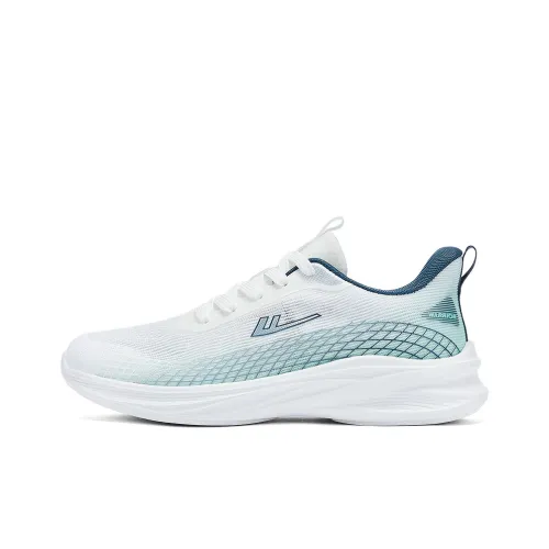 Warrior Running Shoes Men's White Lake Blue