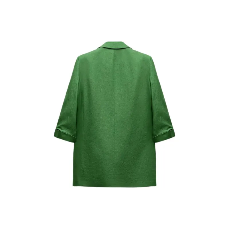 ZARA Business Suit Women's Green-1