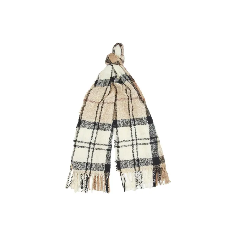 BARBOUR Knit Scarves Women's Brown-0