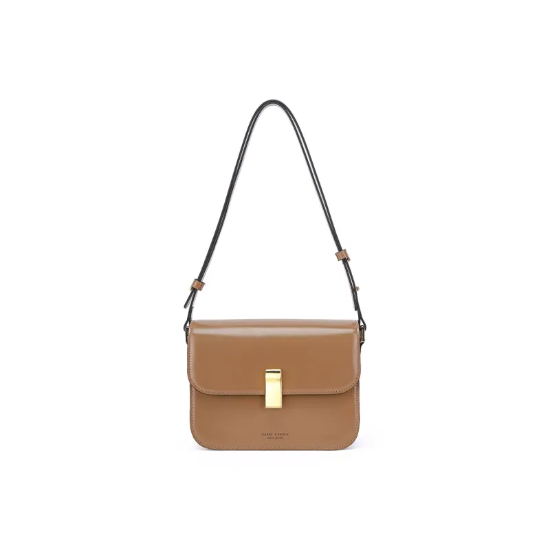 PIERRE CARDIN Classic Crossbody Bag, Shoulder Bag Women's Black/Brown/Ecru-4