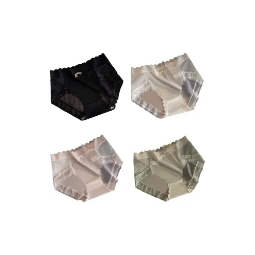 Flowers In Water Underpants Women's 4 Pack