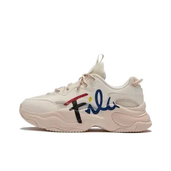 FILA FUSION BUBBLE Bubbles Shoes Casual Shoes Women's Low Top Antique White
