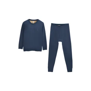 Red bean Men Thermal Sets