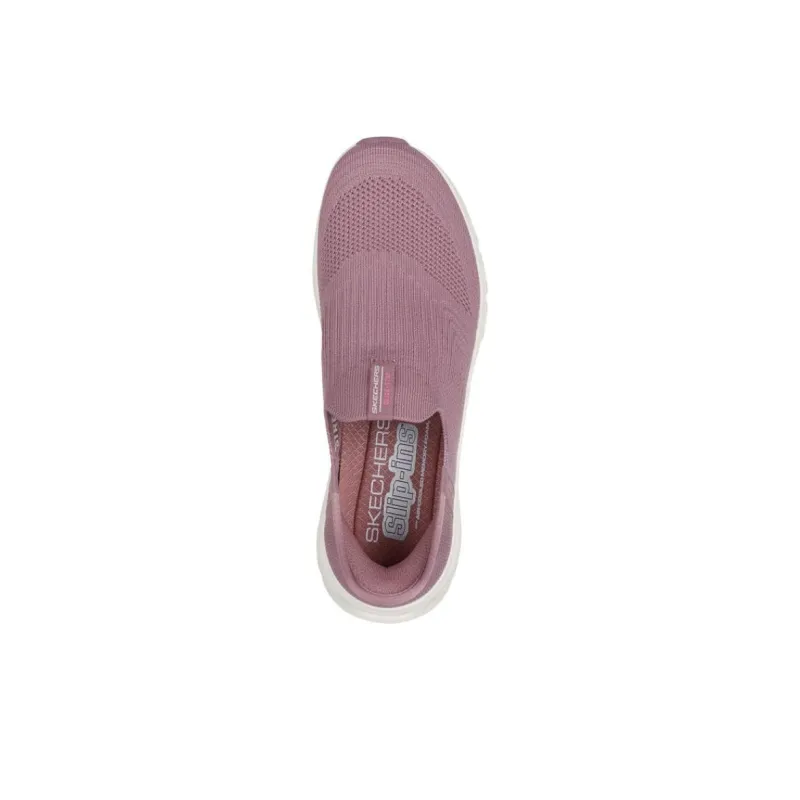 Skechers Slip Ins Anti Slip Wear Resistant Low Top Casual Shoes Women's Light Purple-3
