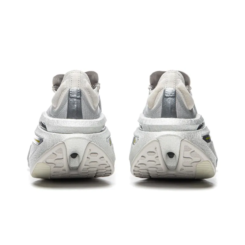 LiNing Shadow 3.0 Cushioned Wear Resistant Breathable Rebound Low Top Running Shoes Unisex Silver-5