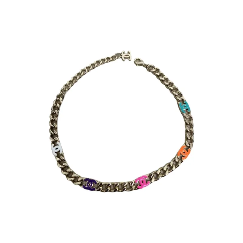 CHANEL Metal Necklaces Women's Multicolor-2