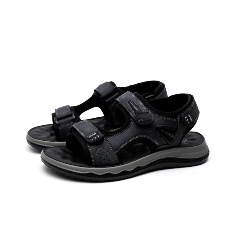 Paladin Beach Sandals Men Gray/Khaki-2
