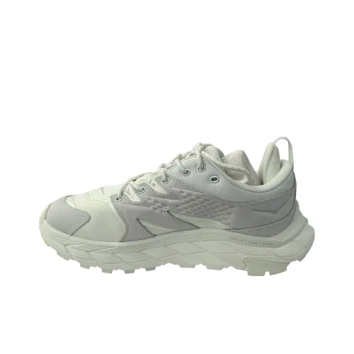 HOKA ONE ONE Anacapa GTX Anti-Slip Wear-Resistant Waterproof And Breathable Low-Top Trekking Shoes Unisex Gray