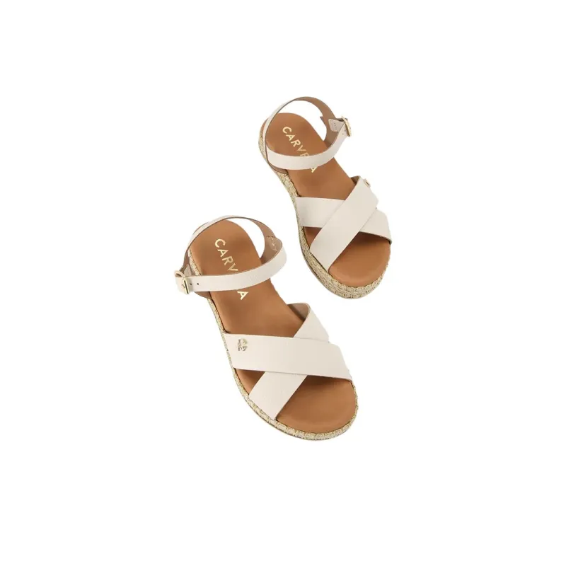 Kurt Geiger London Strap Sandals Women's Beige-3