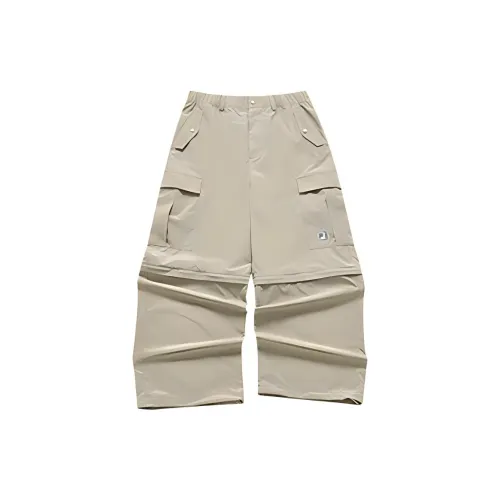 FILA FUSION Cargo Pants Unisex Military Khaki